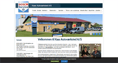 Desktop Screenshot of kaasauto.dk